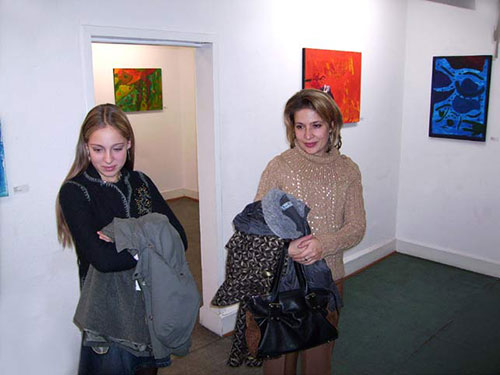 Vernissage der Ausstellung "Moderne Junge Kunst" 2006